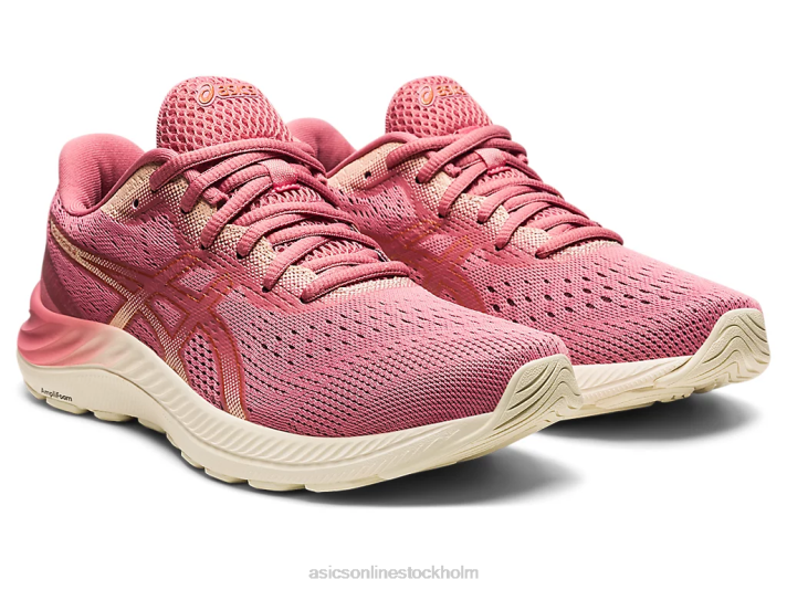Asics gel-excite 8 kvinnor D6D03699 smokey rose/ren brons