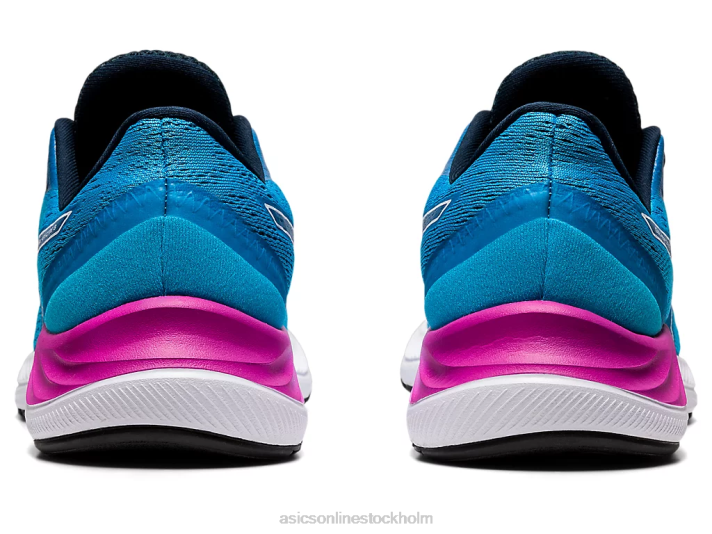 Asics gel-excite 8 kvinnor D6D03715 digital aqua/vit