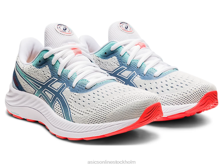 Asics gel-excite 8 kvinnor D6D03745 vit