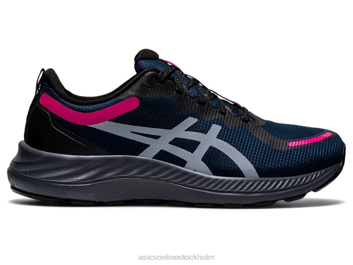Asics gel-excite 8 syl kvinnor D6D03477 fransk blå/rosa rave