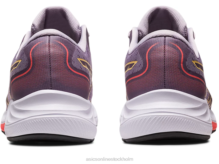 Asics gel-excite 9 bred kvinnor D6D02415 violett kvarts/ljus orange