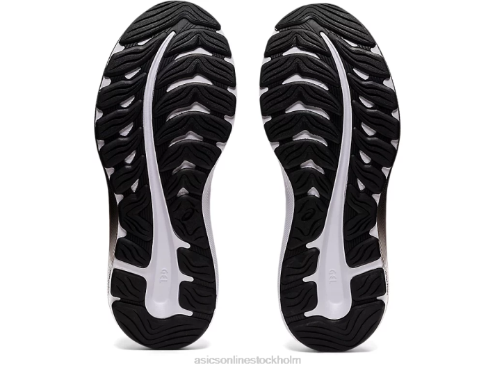 Asics gel-excite 9 bred kvinnor D6D03244 svart vit