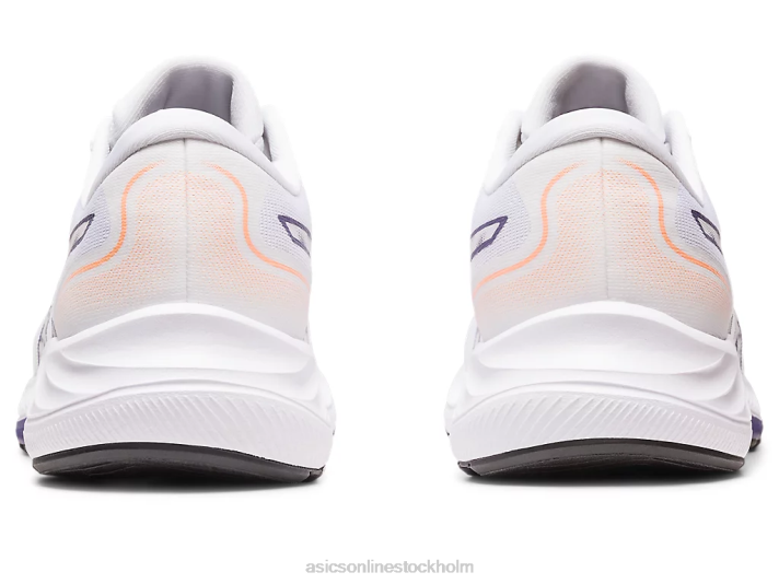 Asics gel-excite 9 kvinnor D6D02392 vit/dammig lila