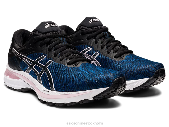 Asics gel-förfölja 7 kvinnor D6D02963 mako blå/svart