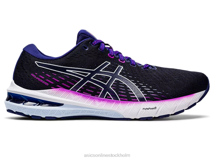 Asics gel-förfölja 8 kvinnor D6D02603 dyk blå/mjuk himmel