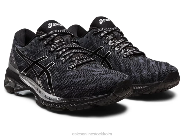 Asics gel-jadeit kvinnor D6D02396 svart/rent silver