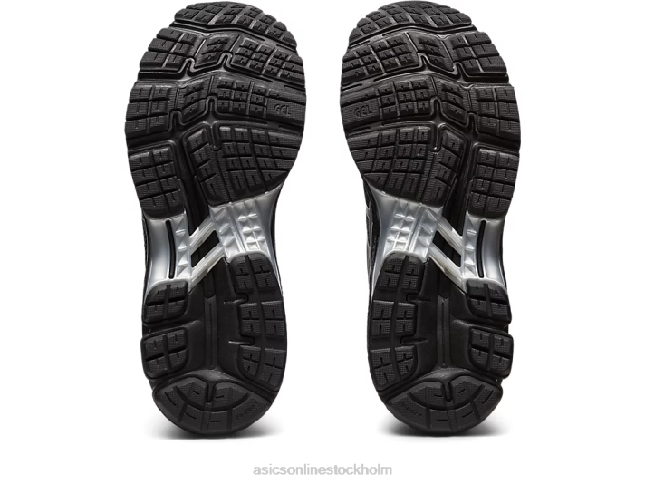 Asics gel-jadeit kvinnor D6D02396 svart/rent silver