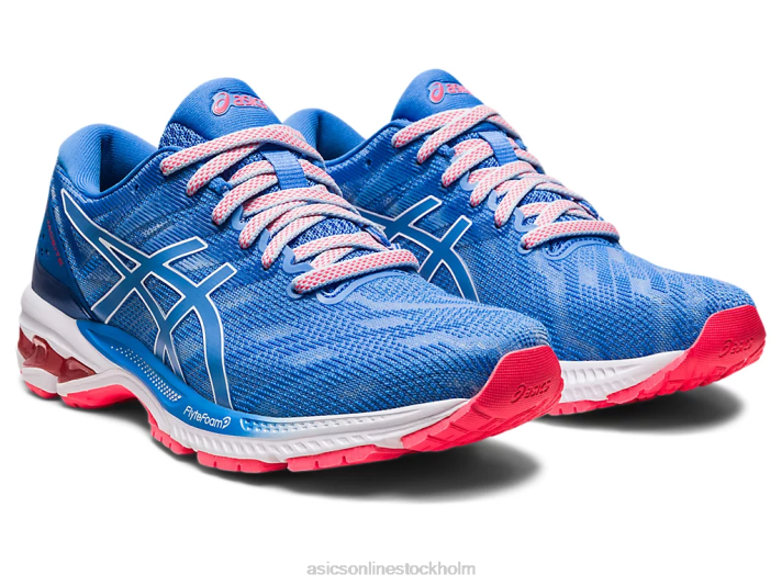 Asics gel-jadeit kvinnor D6D02409 blå kust/vit