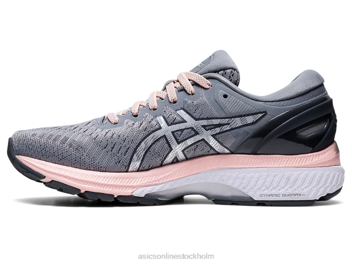 Asics gel-kayano 27 bred kvinnor D6D04154 plåtsten/rent silver