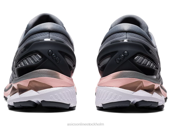 Asics gel-kayano 27 bred kvinnor D6D04154 plåtsten/rent silver