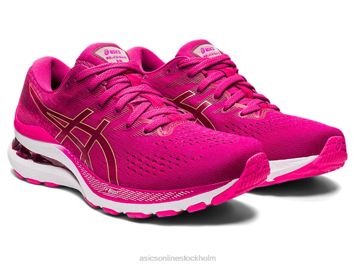 Asics gel-kayano 28 kvinnor D6D03356 fuchsia röd/rosa glo