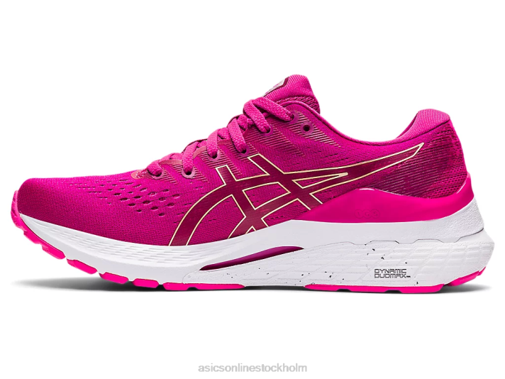 Asics gel-kayano 28 kvinnor D6D03356 fuchsia röd/rosa glo