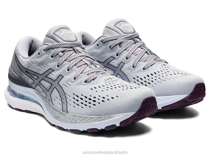 Asics gel-kayano 28 kvinnor D6D03536 piemontegrå/djup plommon