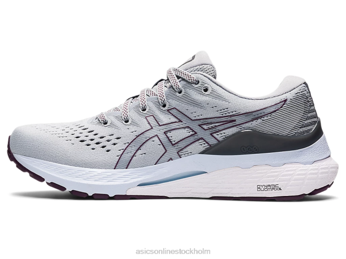 Asics gel-kayano 28 kvinnor D6D03536 piemontegrå/djup plommon