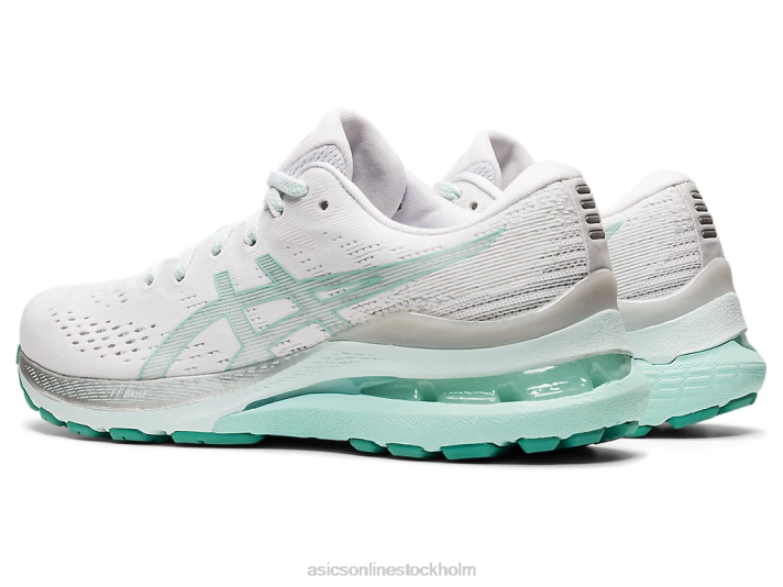 Asics gel-kayano 28 kvinnor D6D03538 vit/oasgrön