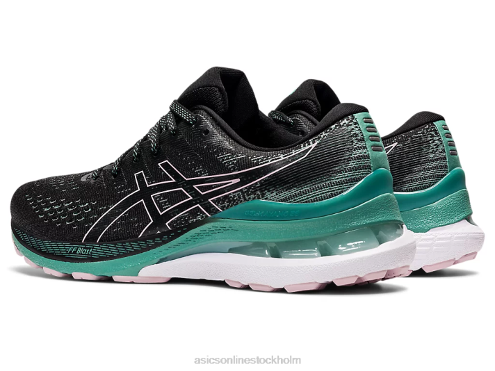 Asics gel-kayano 28 kvinnor D6D03575 svart/salvia