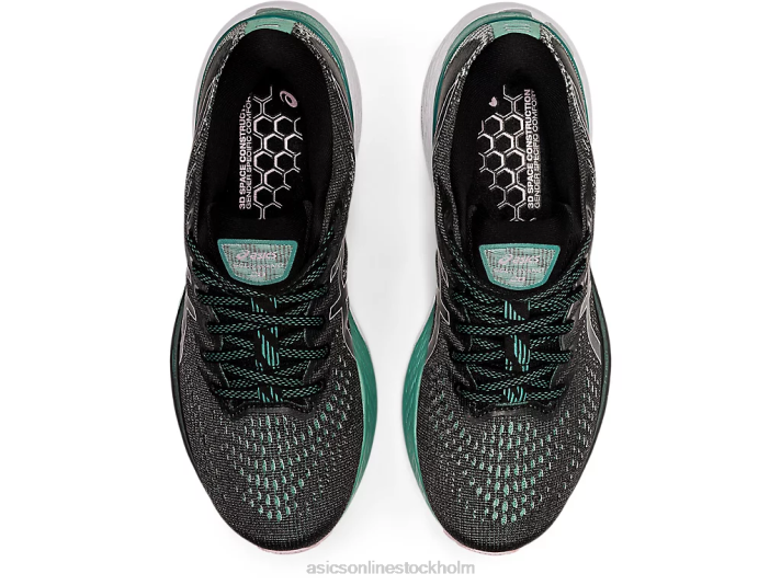 Asics gel-kayano 28 kvinnor D6D03575 svart/salvia