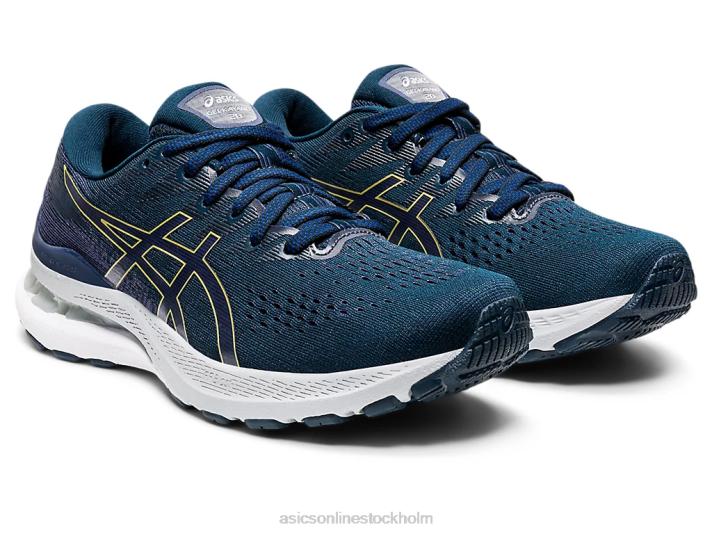 Asics gel-kayano 28 kvinnor D6D03916 franskblå/åskblå