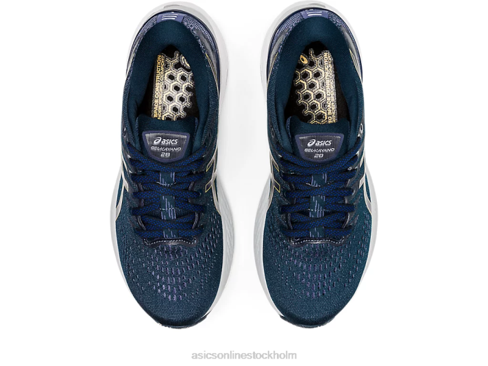 Asics gel-kayano 28 kvinnor D6D03916 franskblå/åskblå