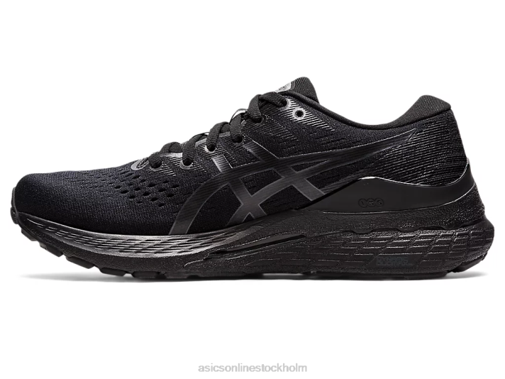 Asics gel-kayano 28 kvinnor D6D03917 svart/grafitgrå