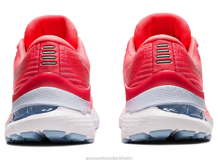 Asics gel-kayano 28 kvinnor D6D03918 flammande korall/dimma