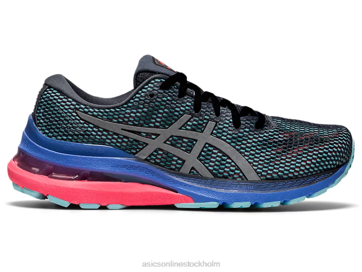 Asics gel-kayano 28 lite-show kvinnor D6D03740 bärare grå/rent silver