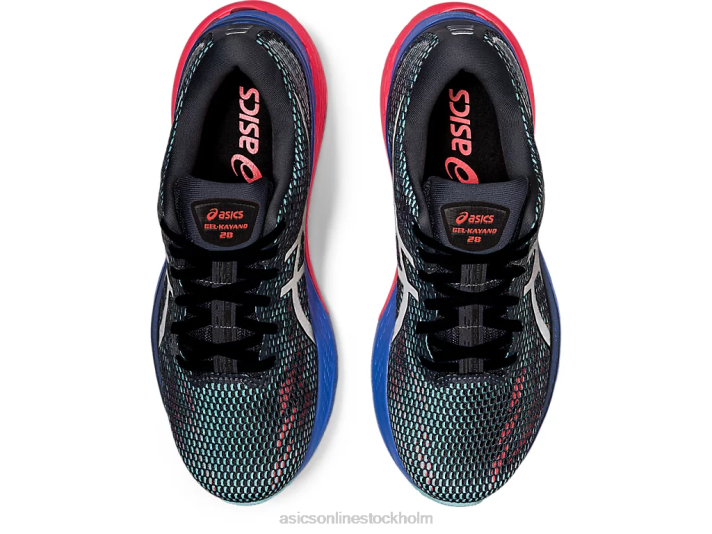 Asics gel-kayano 28 lite-show kvinnor D6D03740 bärare grå/rent silver