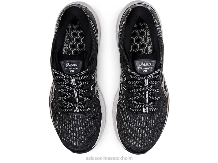 Asics gel-kayano 28 smal kvinnor D6D03866 svart vit