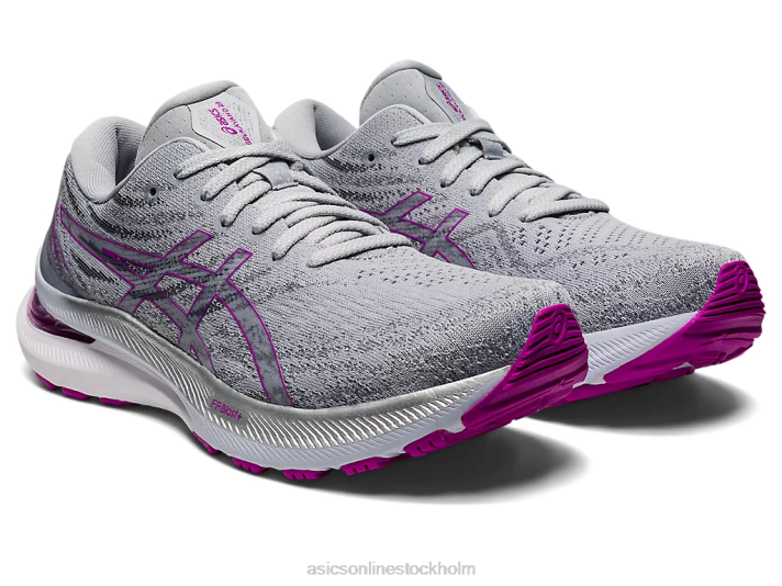 Asics gel-kayano 29 bred kvinnor D6D03128 piemontegrå/orkidé
