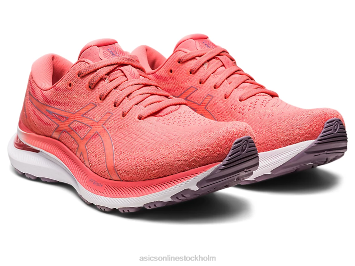 Asics gel-kayano 29 kvinnor D6D02385 papaya/violettkvarts