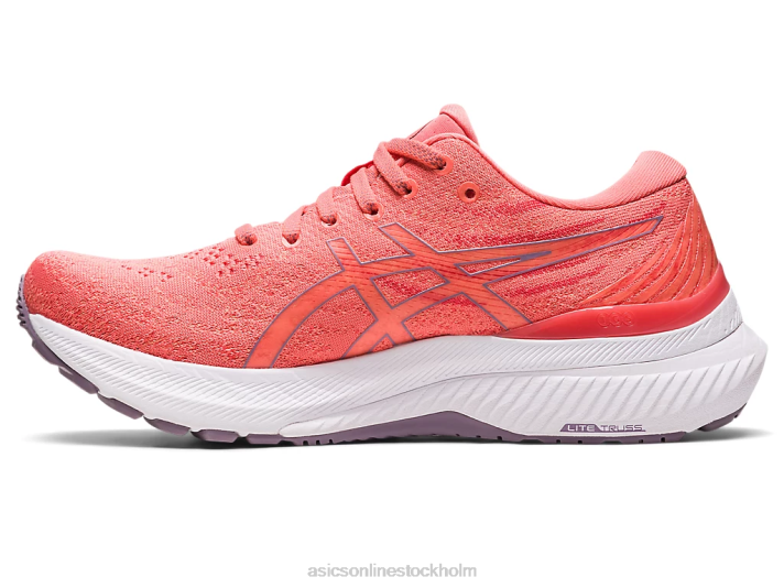 Asics gel-kayano 29 kvinnor D6D02385 papaya/violettkvarts