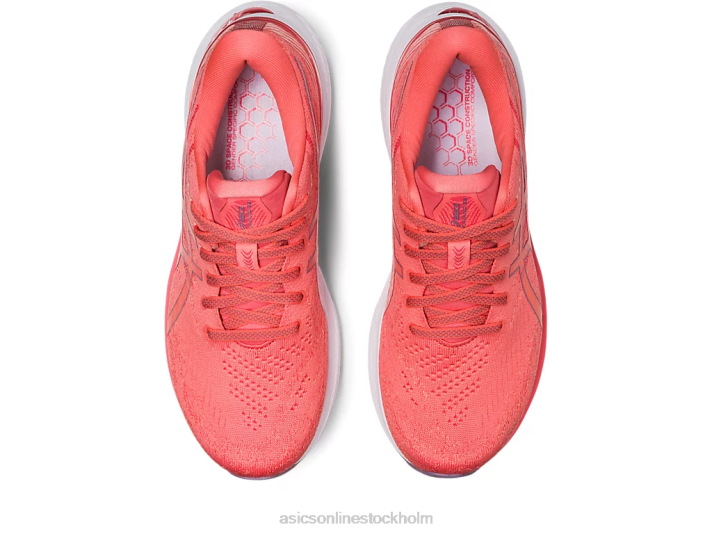 Asics gel-kayano 29 kvinnor D6D02385 papaya/violettkvarts