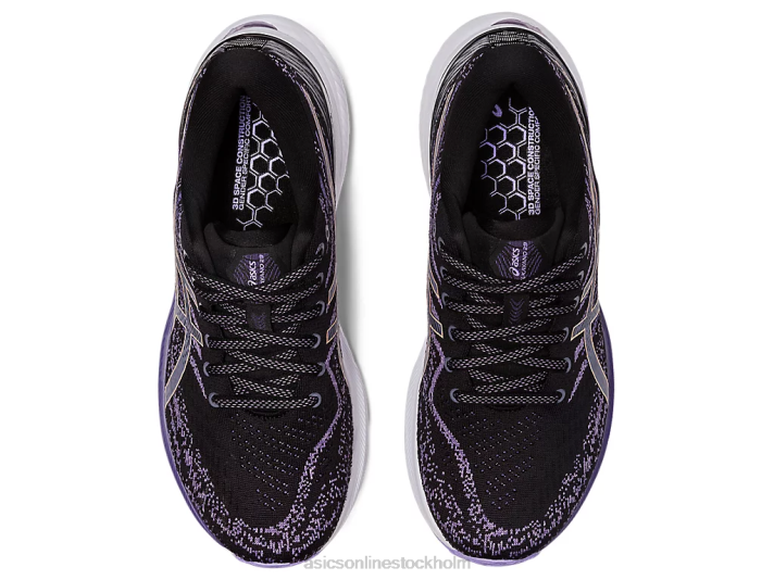 Asics gel-kayano 29 kvinnor D6D02395 svart/sommardyn