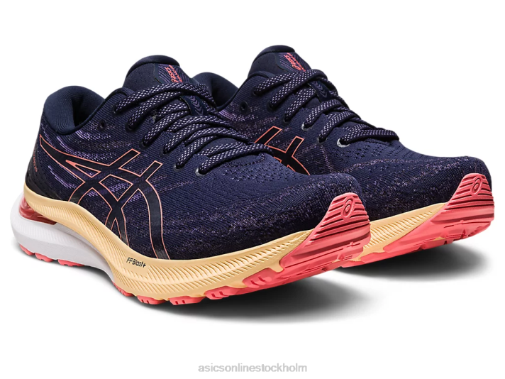 Asics gel-kayano 29 kvinnor D6D02400 midnatt/papaja