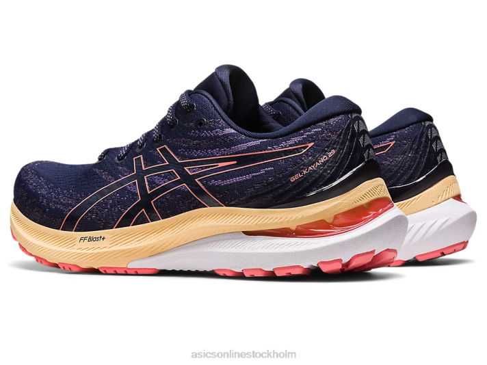 Asics gel-kayano 29 kvinnor D6D02400 midnatt/papaja
