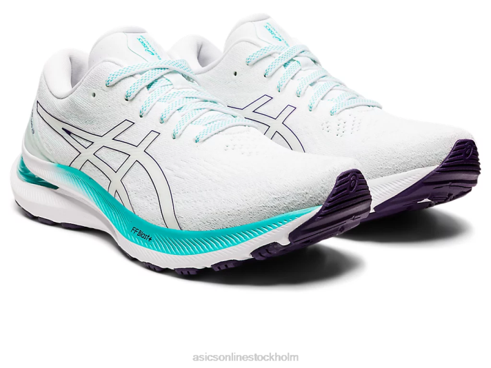 Asics gel-kayano 29 kvinnor D6D02585 vitt/havsglas