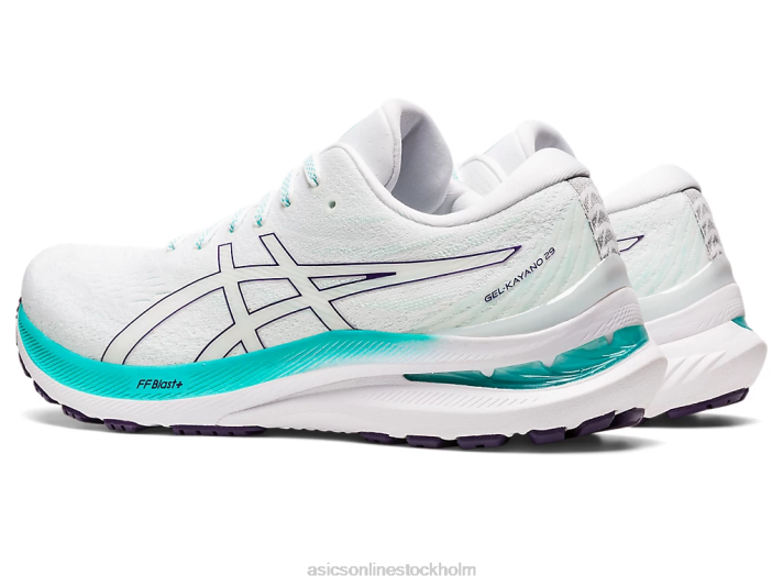 Asics gel-kayano 29 kvinnor D6D02585 vitt/havsglas