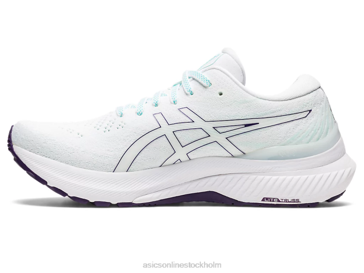 Asics gel-kayano 29 kvinnor D6D02585 vitt/havsglas