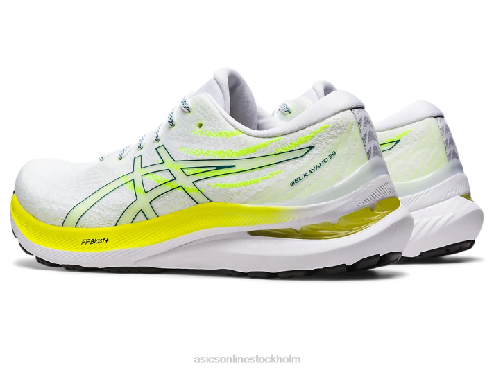 Asics gel-kayano 29 kvinnor D6D03126 vit/sammetsfuru