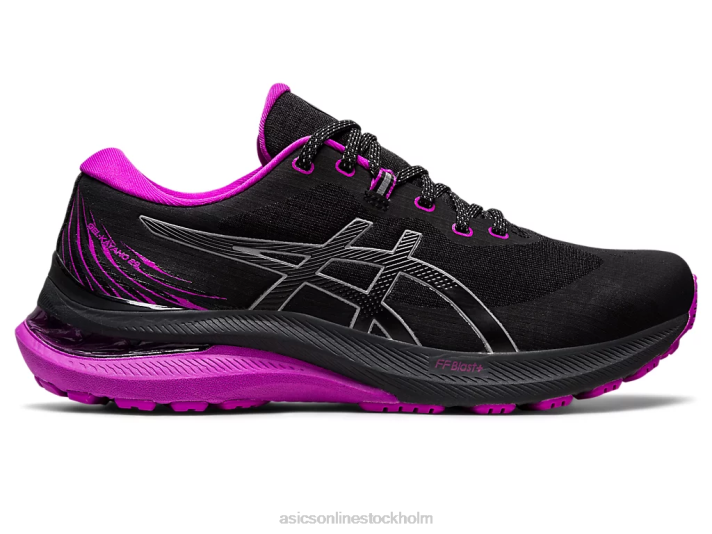 Asics gel-kayano 29 lite-show kvinnor D6D02686 svart/orkidé