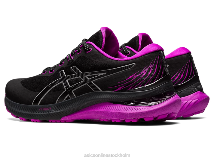 Asics gel-kayano 29 lite-show kvinnor D6D02686 svart/orkidé