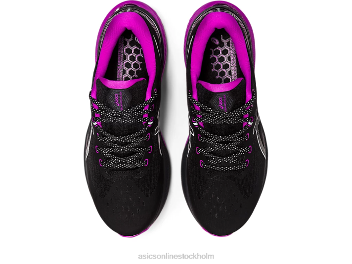 Asics gel-kayano 29 lite-show kvinnor D6D02686 svart/orkidé