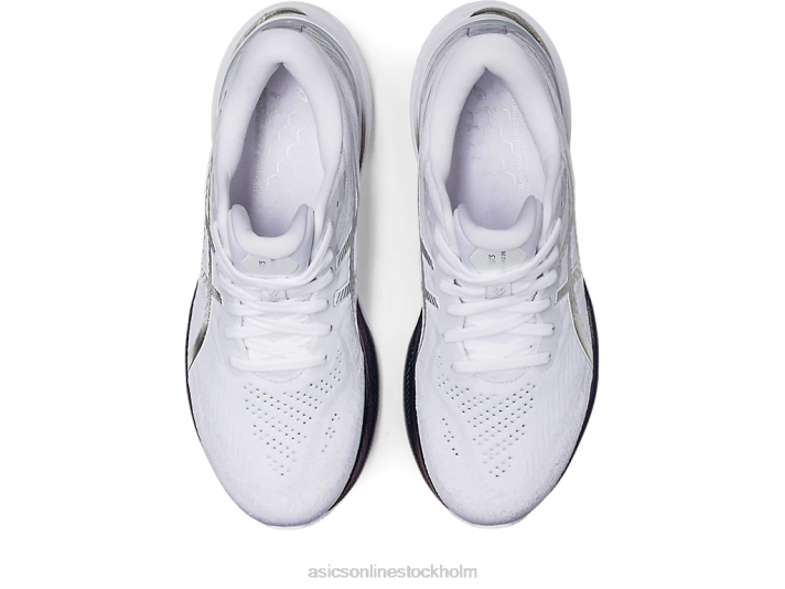 Asics gel-kayano 29 platina kvinnor D6D03132 vit/rent silver
