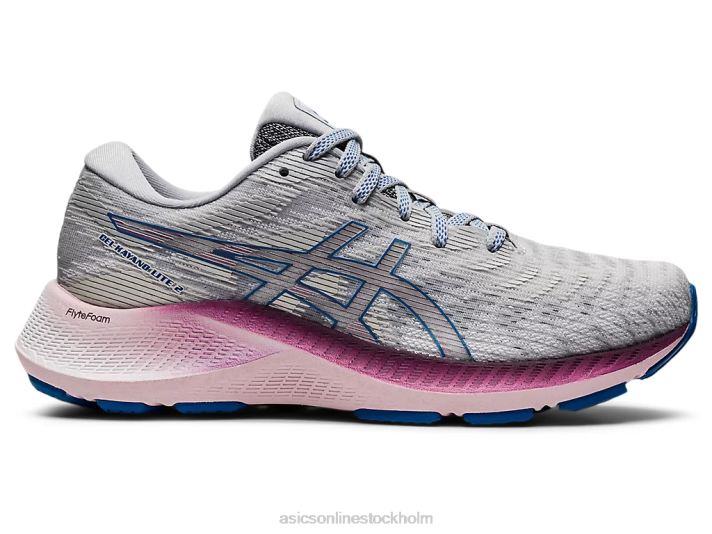 Asics gel-kayano lite 2 kvinnor D6D03227 piemontegrå/lake drive