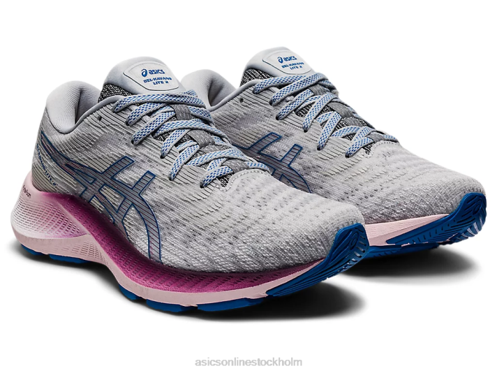 Asics gel-kayano lite 2 kvinnor D6D03227 piemontegrå/lake drive
