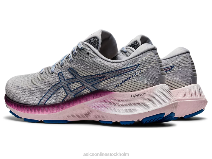 Asics gel-kayano lite 2 kvinnor D6D03227 piemontegrå/lake drive