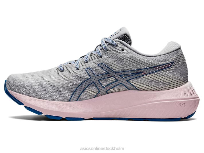 Asics gel-kayano lite 2 kvinnor D6D03227 piemontegrå/lake drive