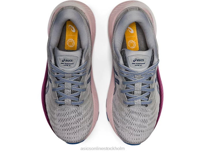 Asics gel-kayano lite 2 kvinnor D6D03227 piemontegrå/lake drive