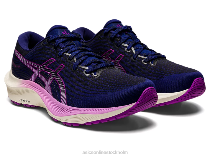 Asics gel-kayano lite 3 kvinnor D6D02760 dyk blå/orkidé