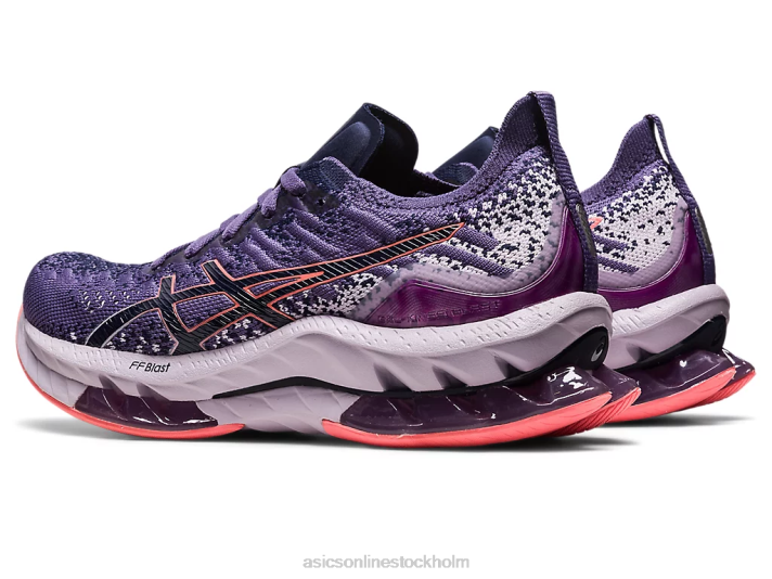 Asics gel-kinsei blast kvinnor D6D02419 dammig lila/papaja